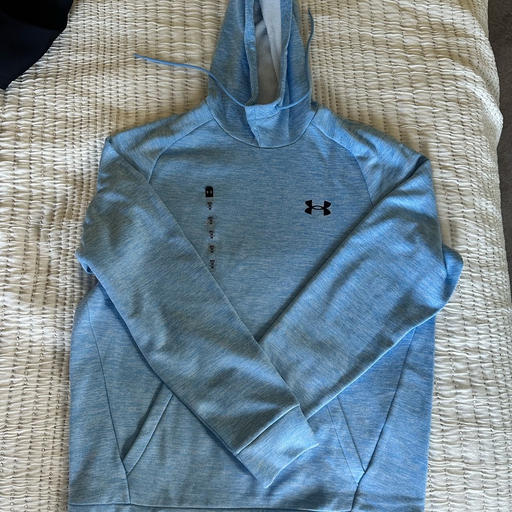 Under Armour Light Blue Men's Pullover Hoodie